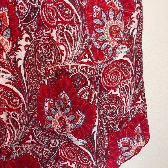 John Mark Embroidered Floral Blouse Size Small - Picture 10 of 12